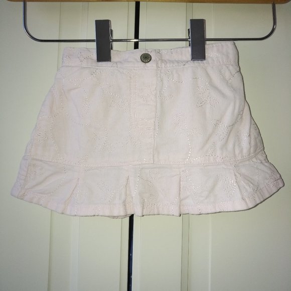 4/$20 Baby girl pink corduroy skirt 6-12 months - Picture 1 of 11